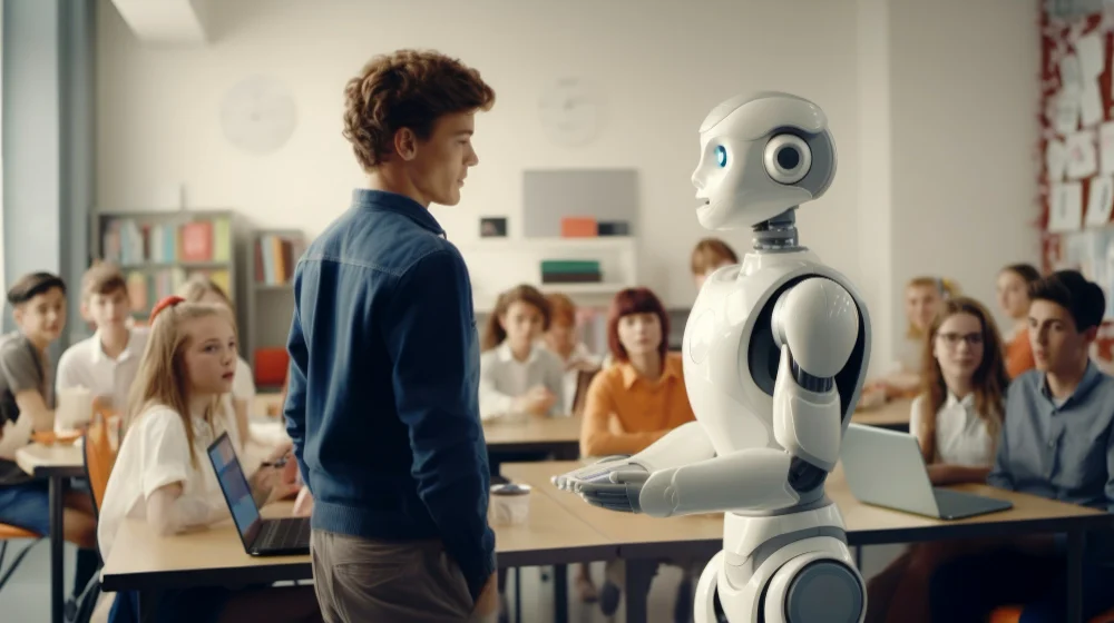Will AI Teachers Run the School or Replace Humans?