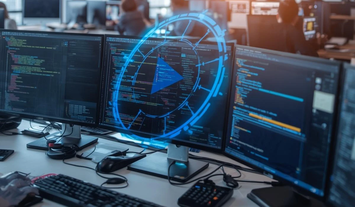 A graphic illustrating the benefits of choosing a reliable web development company for online success and user experience.