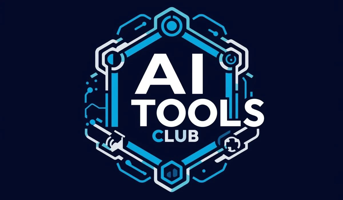 AI Tools Club logo showcasing a creative and tech-inspired design.