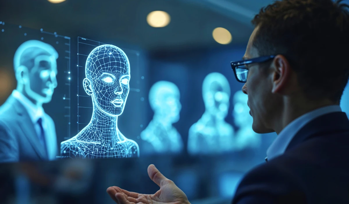 Image illustrating ways to integrate artificial intelligence into business operations for improved efficiency and innovation.