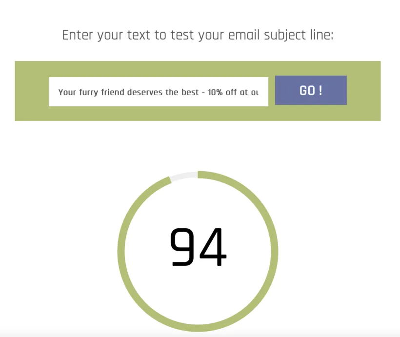 ai email subject line generator test