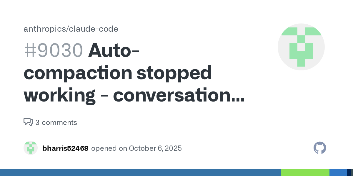 Blindly Trusting Auto-Compaction Mid-Session
