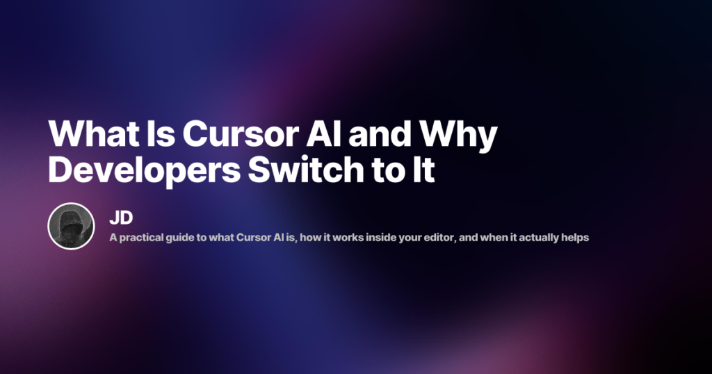 Why Developers Are Switching to Cursor