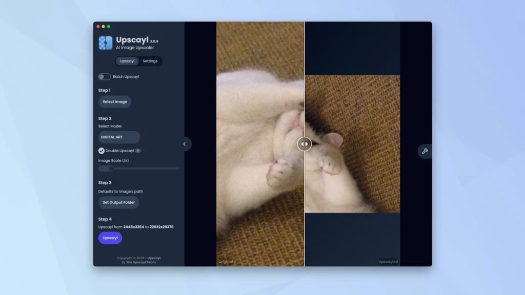 ai image upscaler