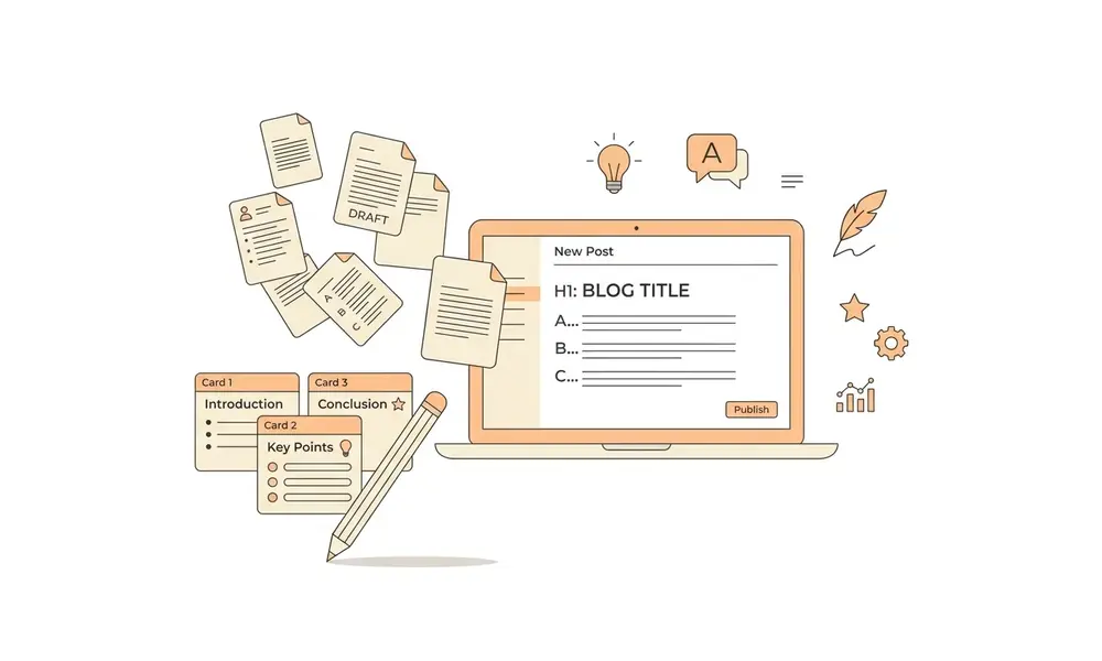 AI writing and SEO optimization icons-Claude prompts for writing