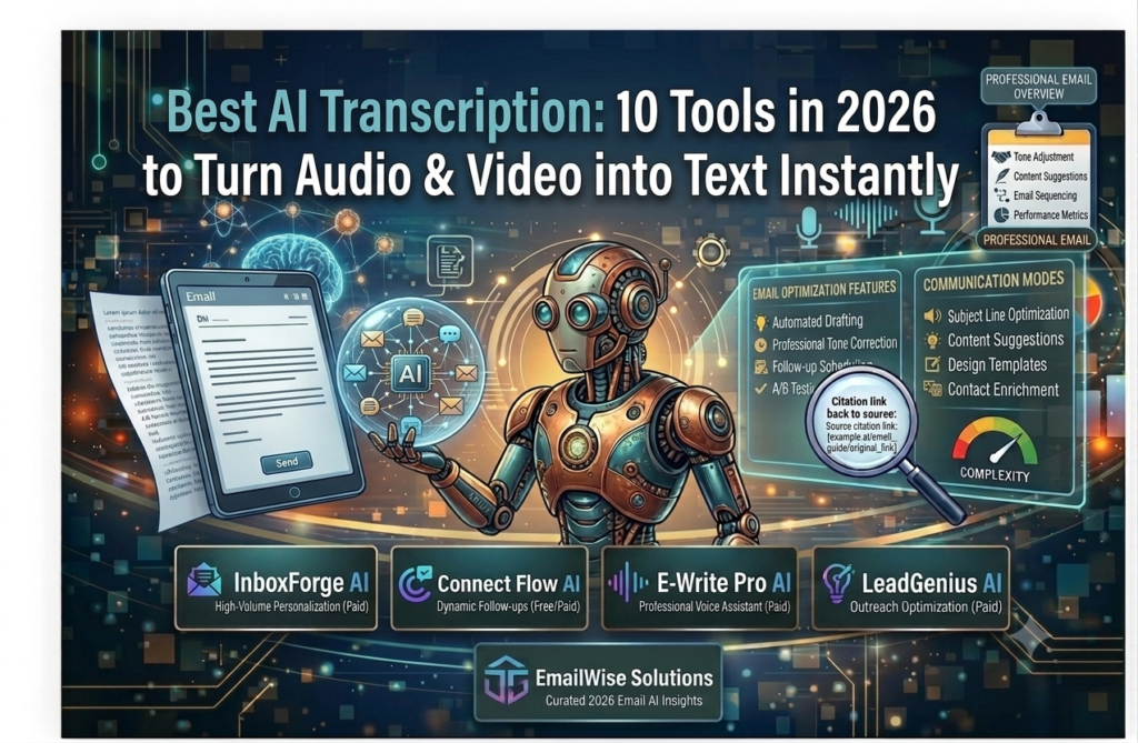 Best AI Transcription: 10 Tools in 2026 to Turn Audio & Video into Text Instantly