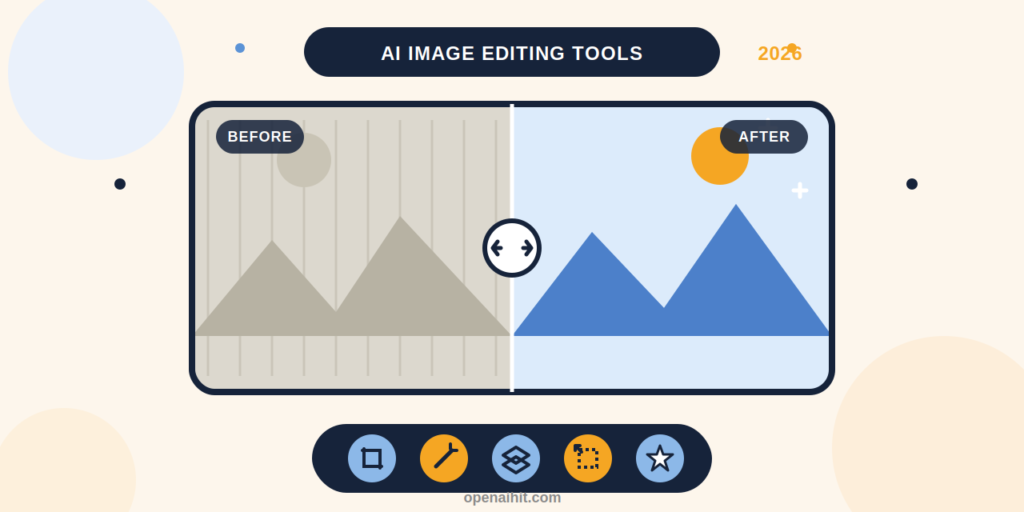 best ai image editing tools 2026