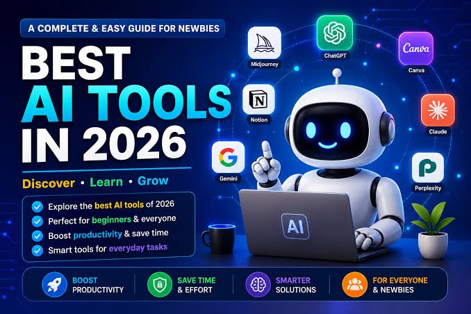 Best AI Tools for Beginners: Complete Starter Guide 2026