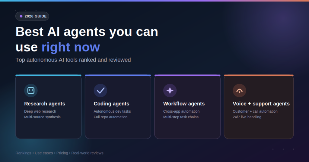 best ai agents 2026