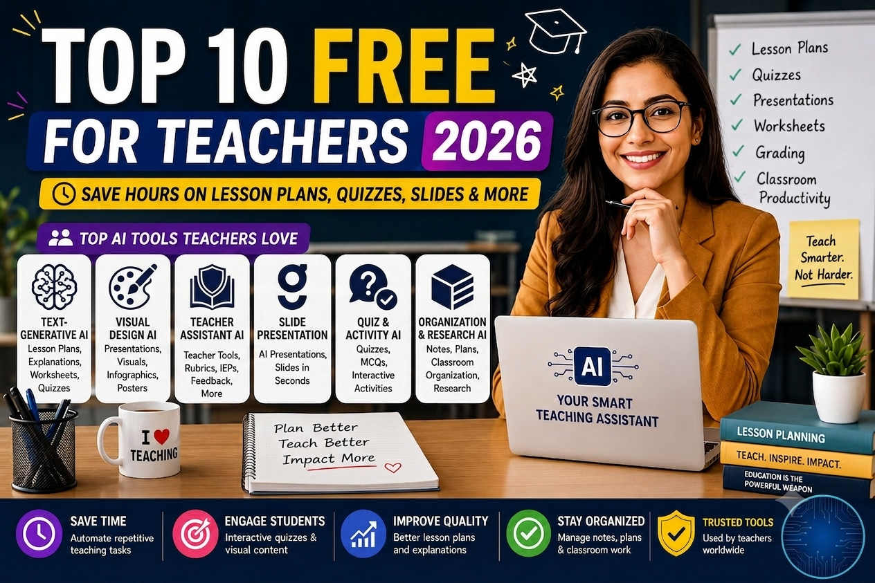 Best Free AI Tools for Teachers in 2026